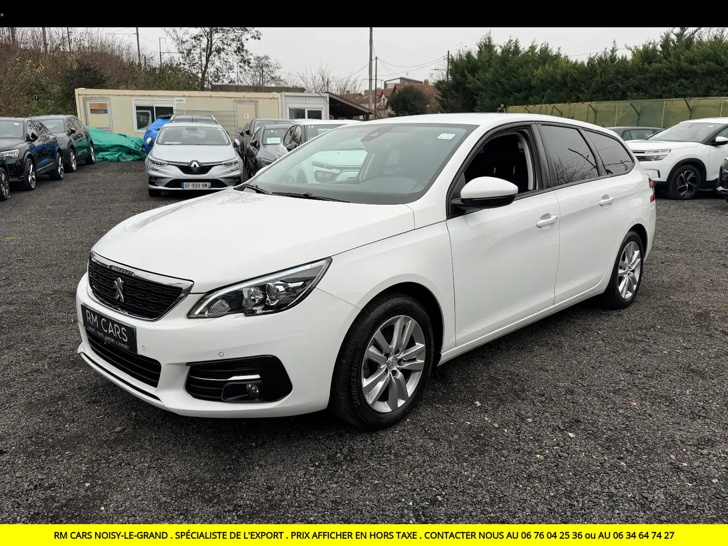 Peugeot 308 308 SW BlueHDi 130ch S\u0026amp;S BVM6 Active Business Blanc - 1
