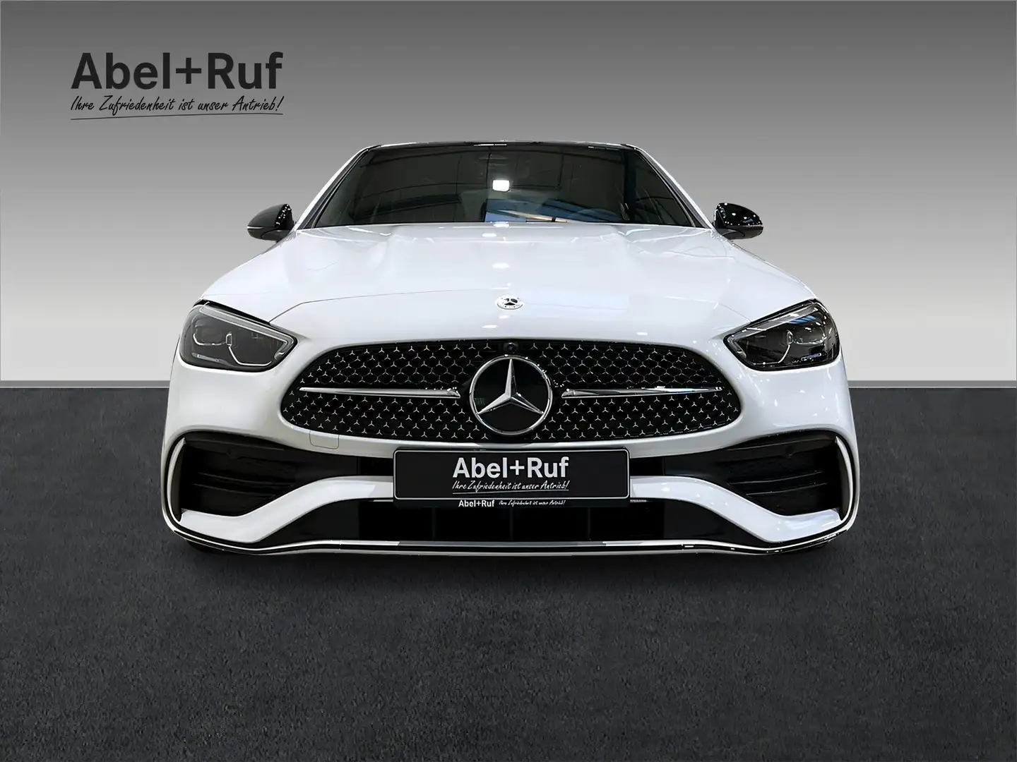 Mercedes-Benz C 200 AMG+LED+NIGHT+CarPlay+Memo+Pano+TotW+360° Weiß - 2