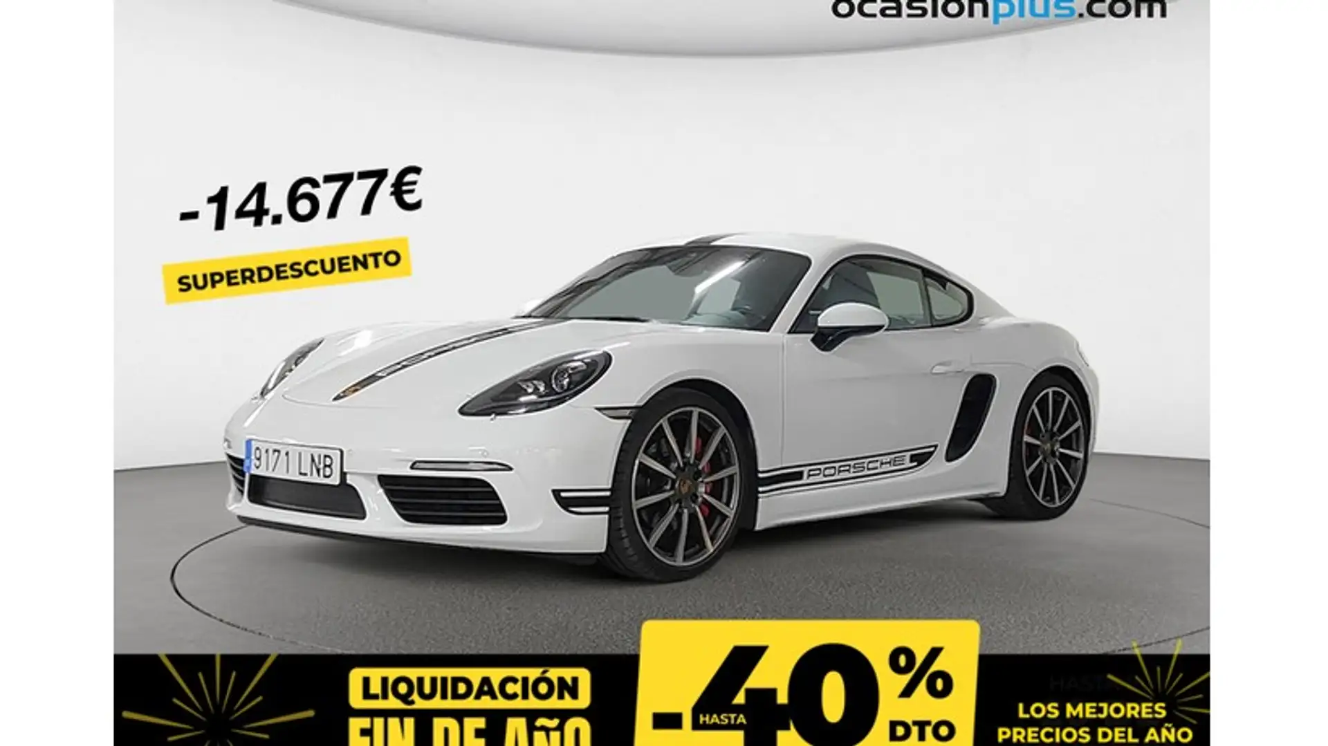 Porsche Cayman S PDK Blanc - 1