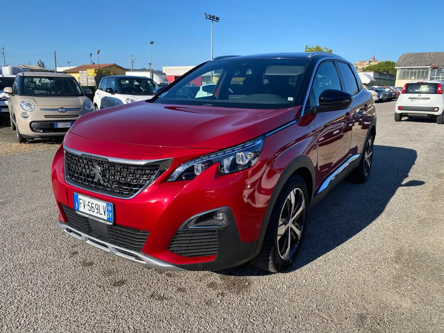 Peugeot 3008 BlueHDi 130 S&S EAT8 GT Line Rosso - 1