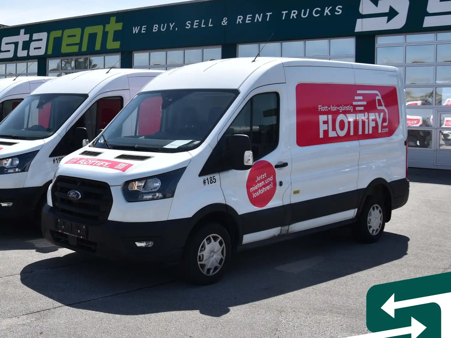 Ford Transit 2.0 L2H2 AHK Tempomat PDC unaufbereitet Weiß - 1
