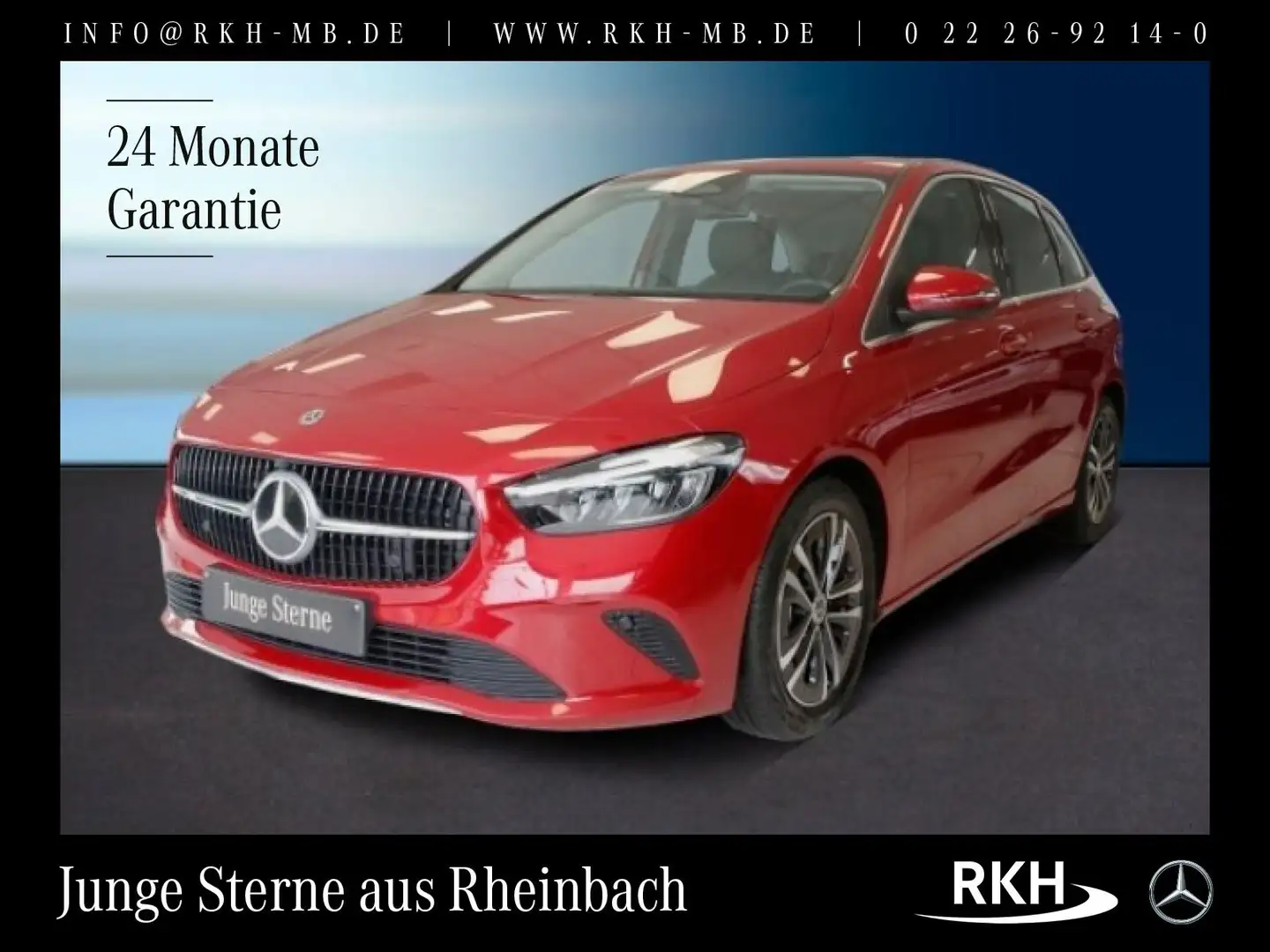 Mercedes-Benz B 200 B 200 Progressive Kamera/LED/el Heckklappe/AHK Червоний - 1