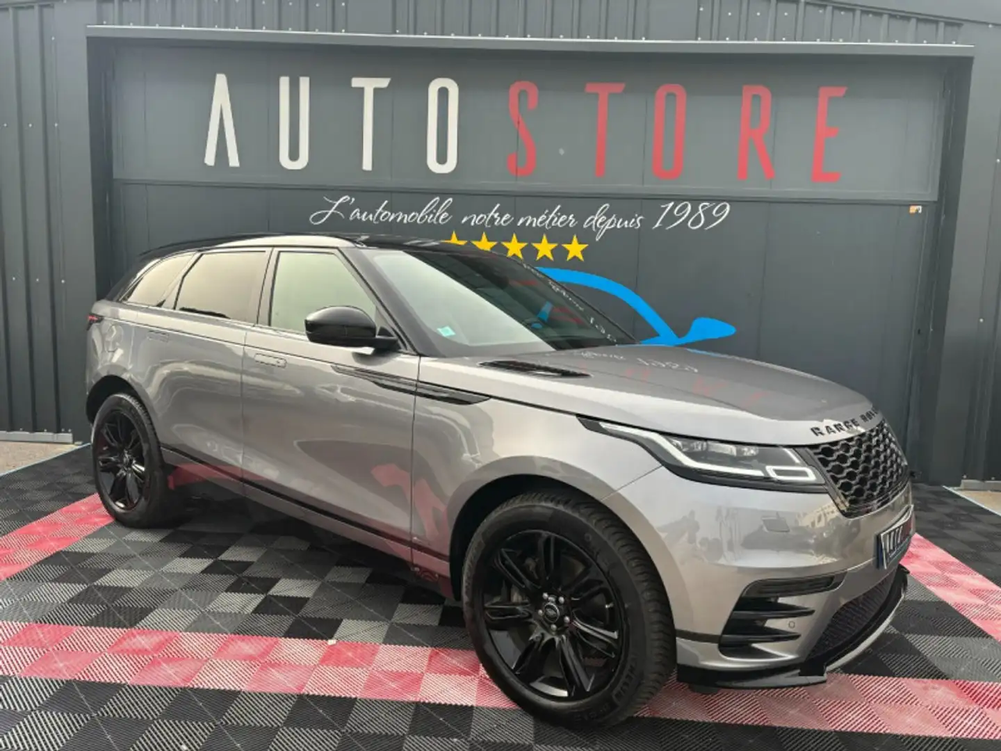 Land Rover Range Rover Velar 3.0D V6 300 CH R-DYNAMIC HSE AWD BVA Gris - 2