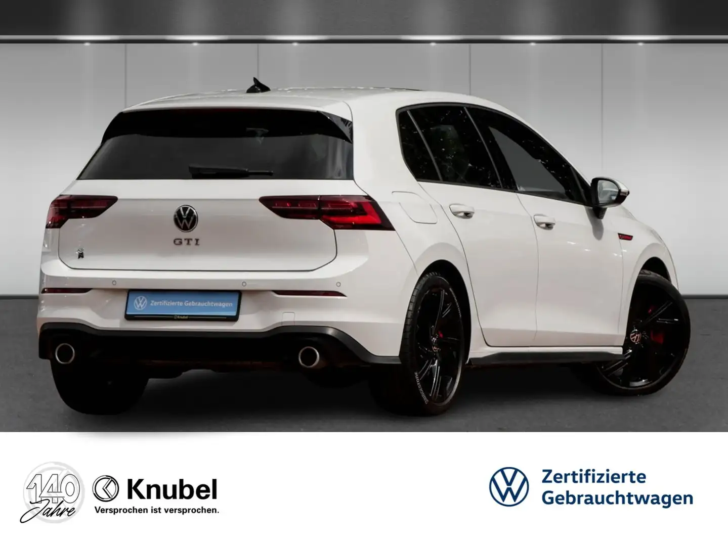 Volkswagen Golf VIII GTI DSG IQ.Light Navi Pano 18" TravelAss. Weiß - 2