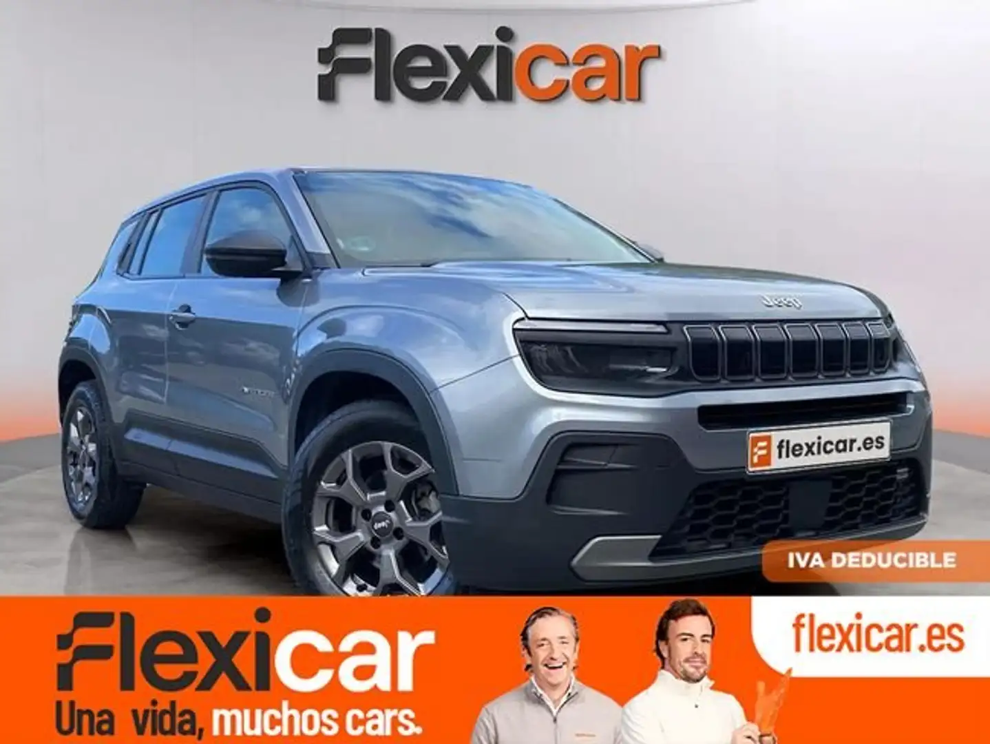 Jeep Avenger 1.2 Longitude 74KW Gris - 1