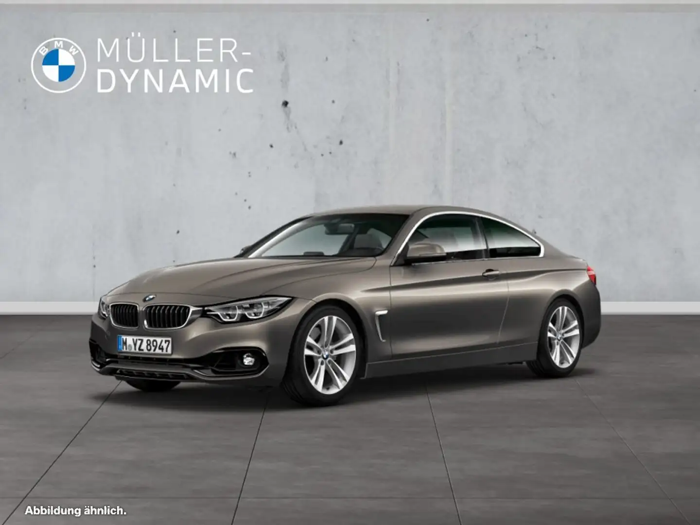 BMW 440 i Coupé SPORT LINE LED HUD HIFI PDC SHZ Weiß - 1