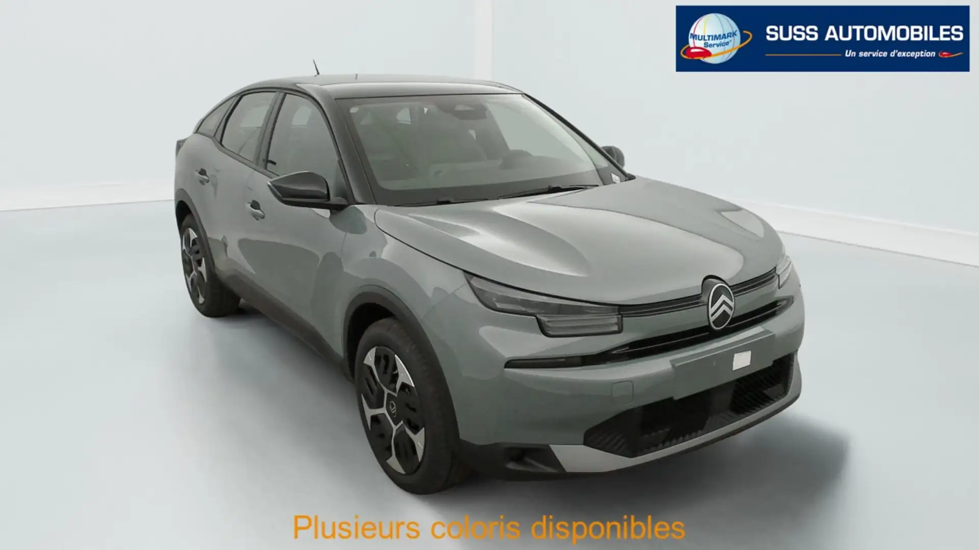 Citroen C4 Hybride 136 e-DCS6 Plus Vert - 1