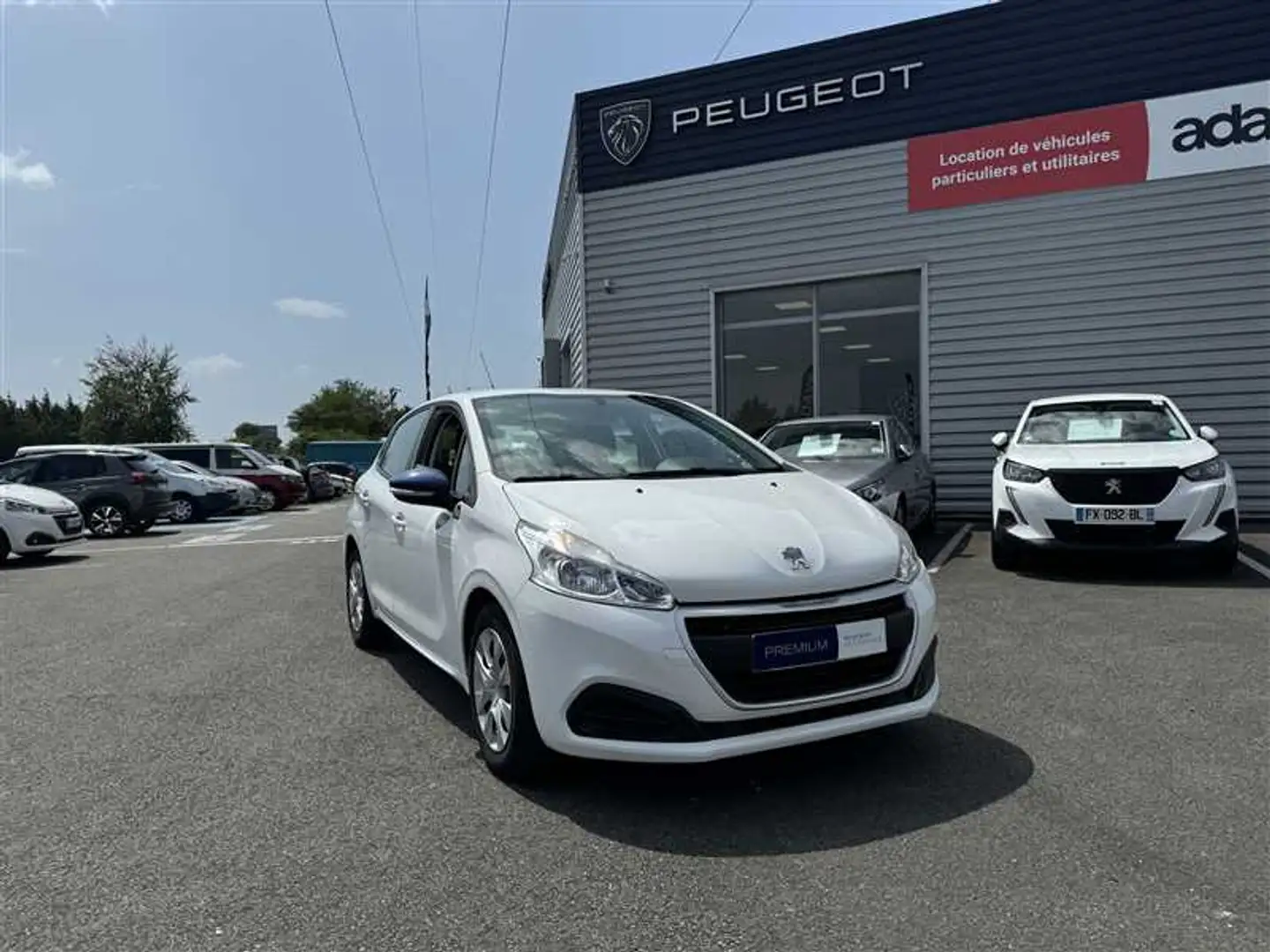 Peugeot 208 1.6 HDI 75 LIKE Blanc - 1