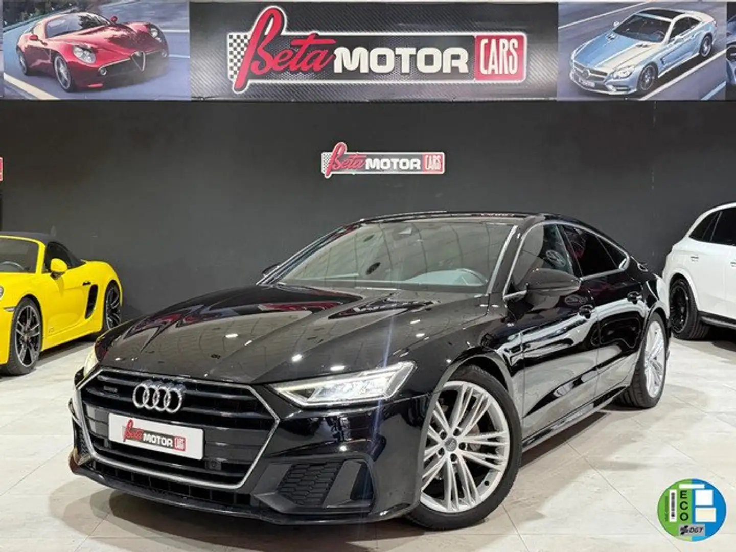 Audi A7 Sportback 40 TDI S line quattro-ultra S tronic 150 Negro - 1