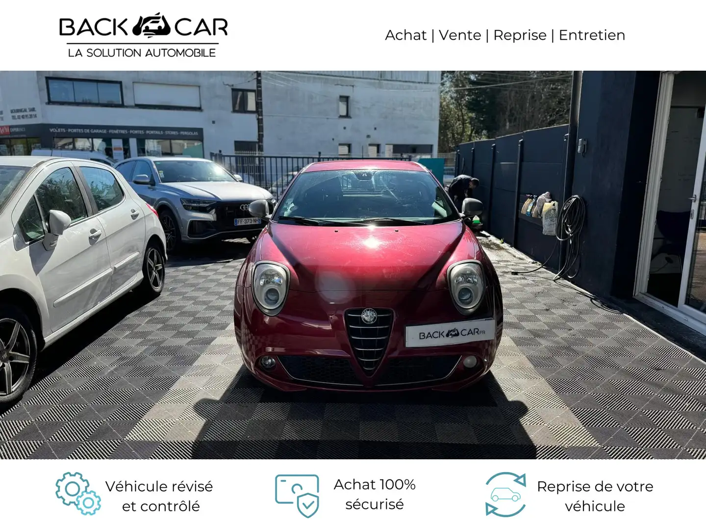 Alfa Romeo MiTo 1.4 MPI MultiAir Start \u0026amp; Stop 105 Distinc Rouge - 2