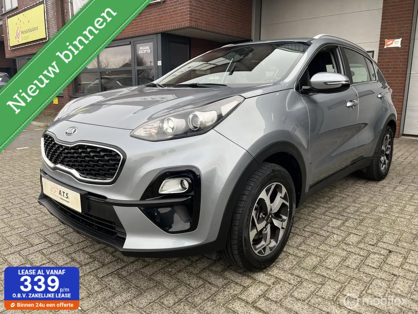 Kia Sportage 1.6 GDI DynamicLine LEDER*CAMERA*TREKHAAK*PDC* Grijs - 1