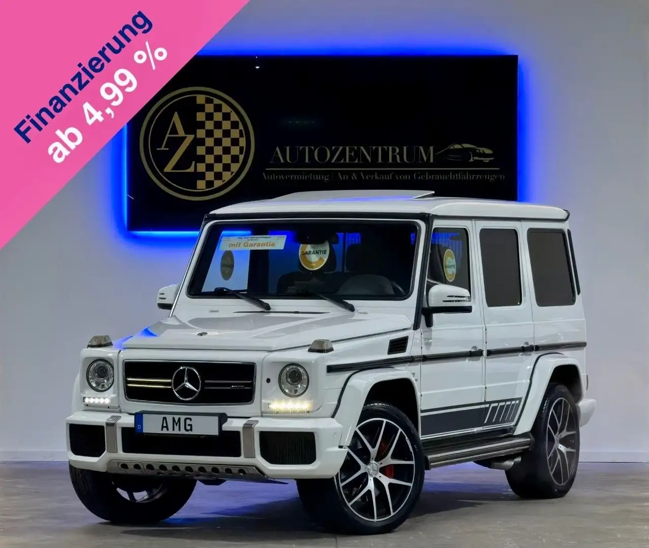Mercedes-Benz G 63 AMG Edition Designo*GARANTIE*EXCLUSIVE*H&K* Blanc - 1