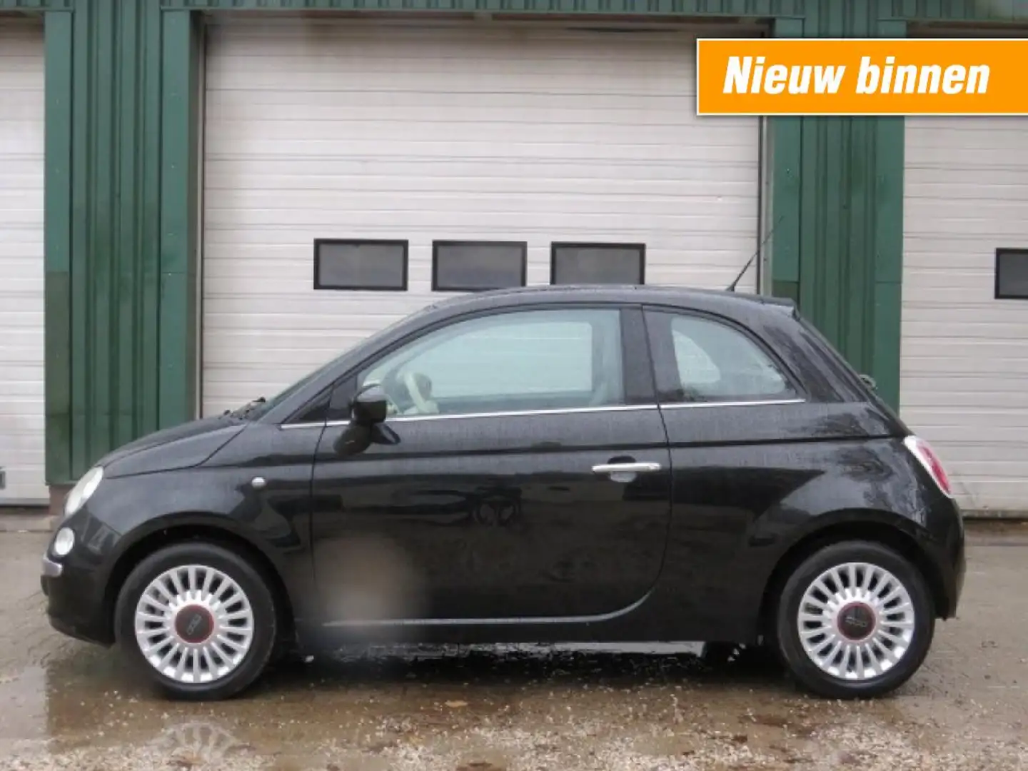 Fiat 500 1.2 NAKED Zwart - 1