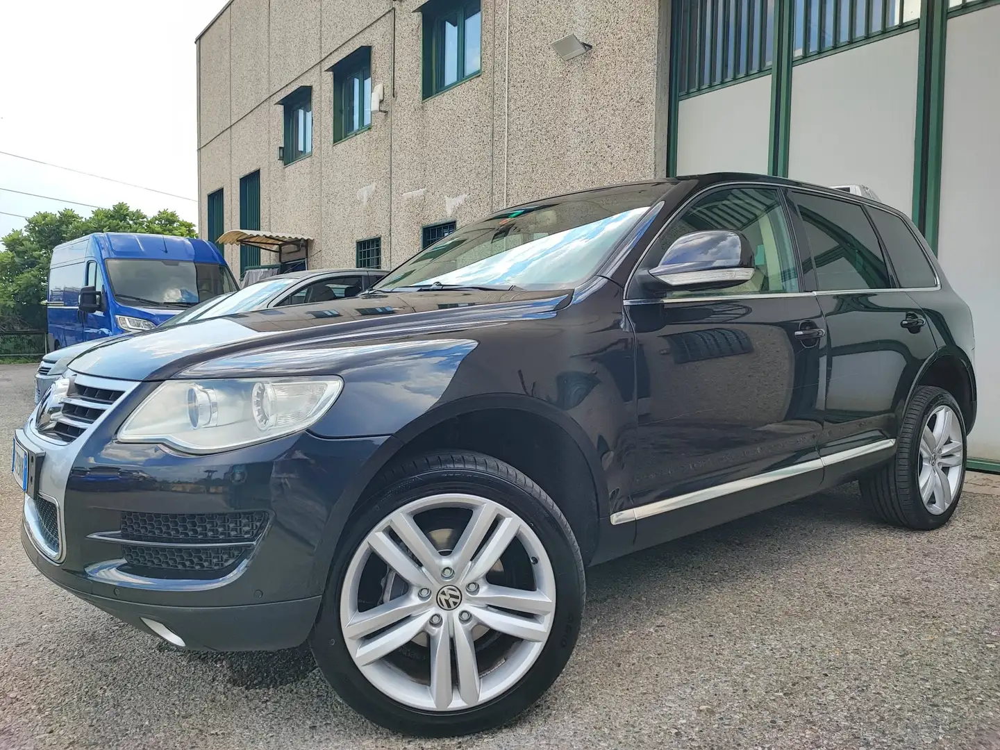 Volkswagen Touareg 3.0 V6 TDI 2008 AUTOMATICO GANCIO TRAINO POCHI KM Nero - 1