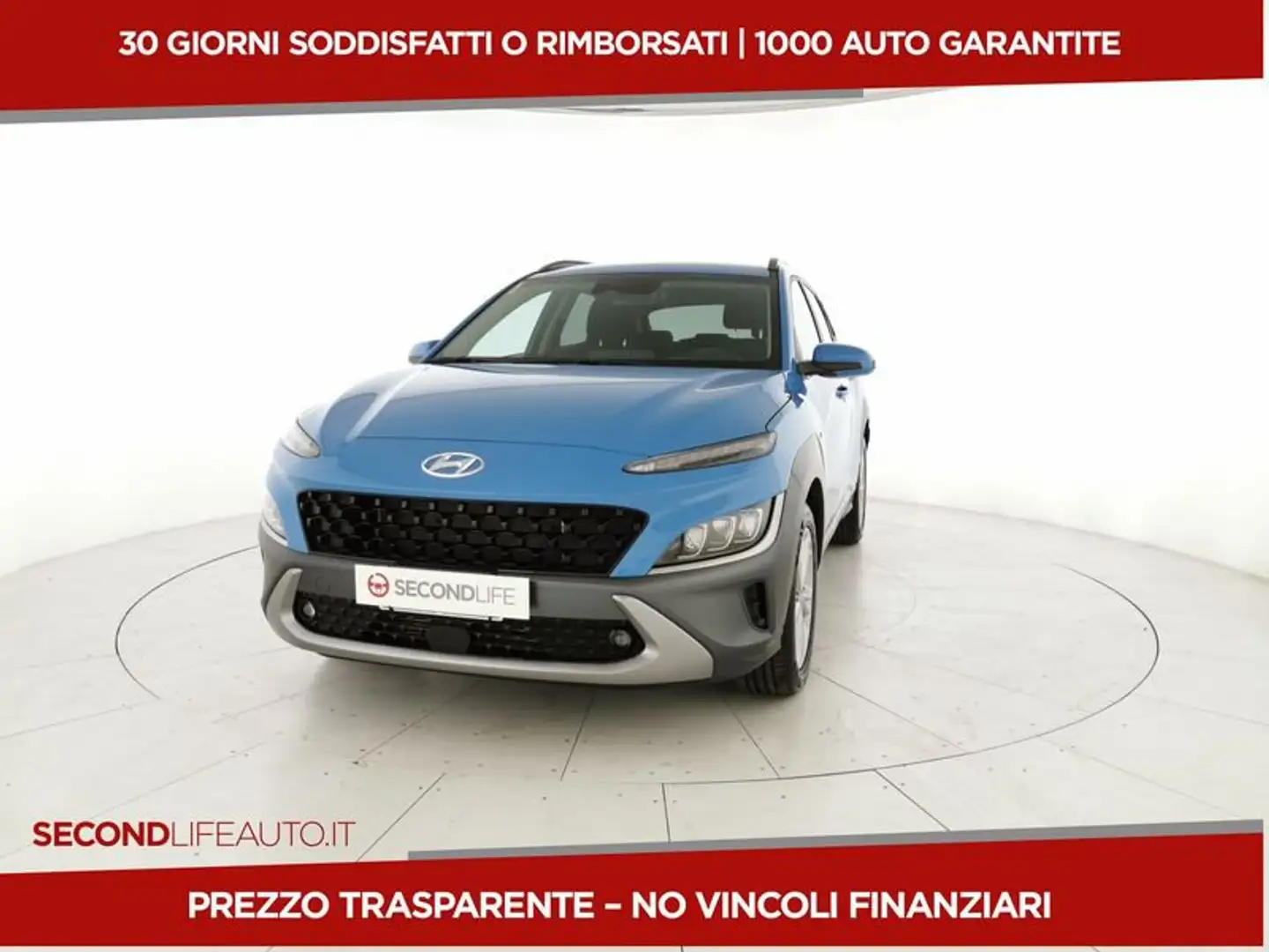 Hyundai KONA 1.6 crdi 48V Xline Safety Pack 2wd 136cv imt Blu/Azzurro - 1