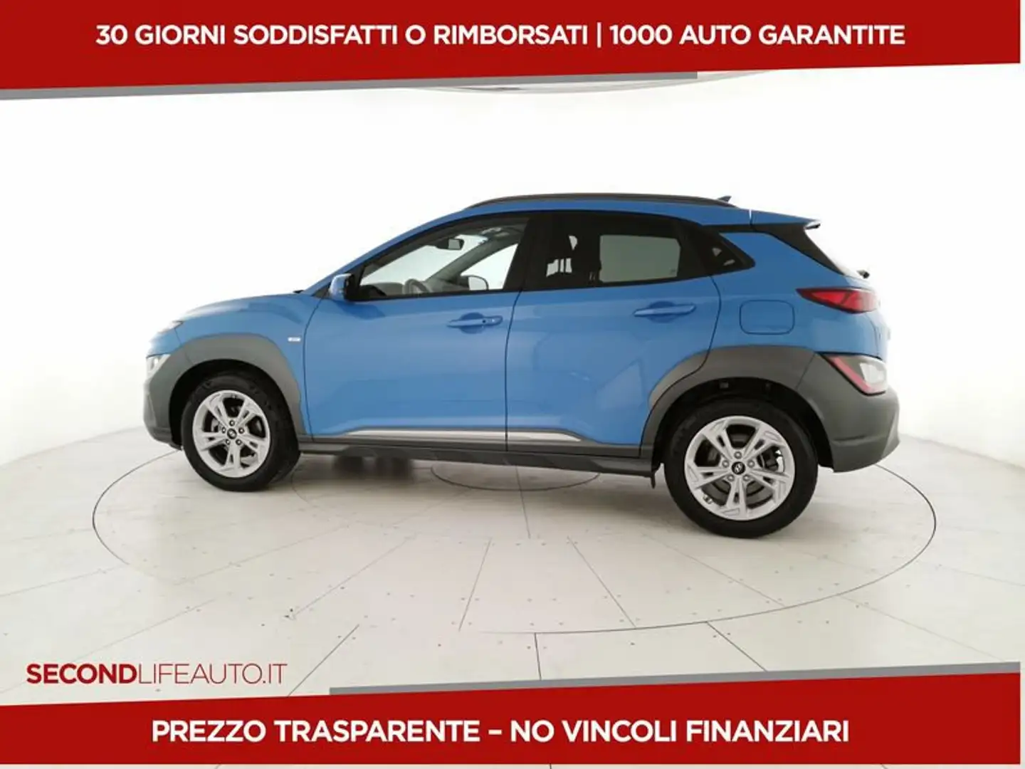 Hyundai KONA 1.6 crdi 48V Xline Safety Pack 2wd 136cv imt Blu/Azzurro - 2