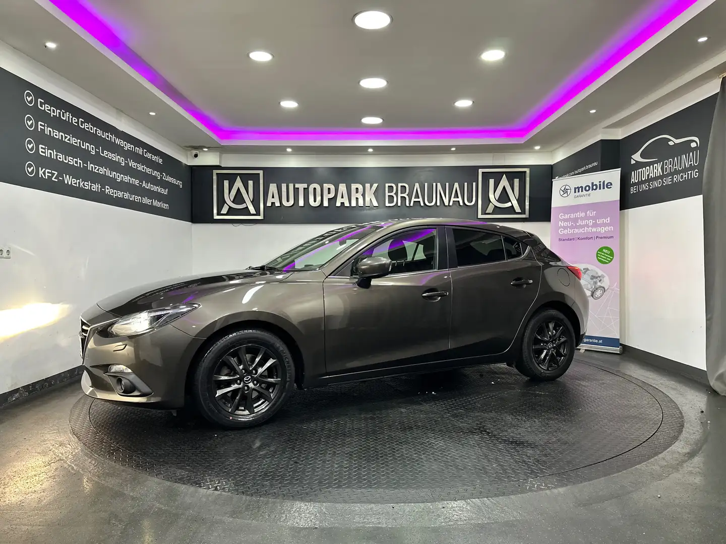 Mazda 3 Sport G120 Attraction *KAMERA*NAVI*XENON* Grijs - 2