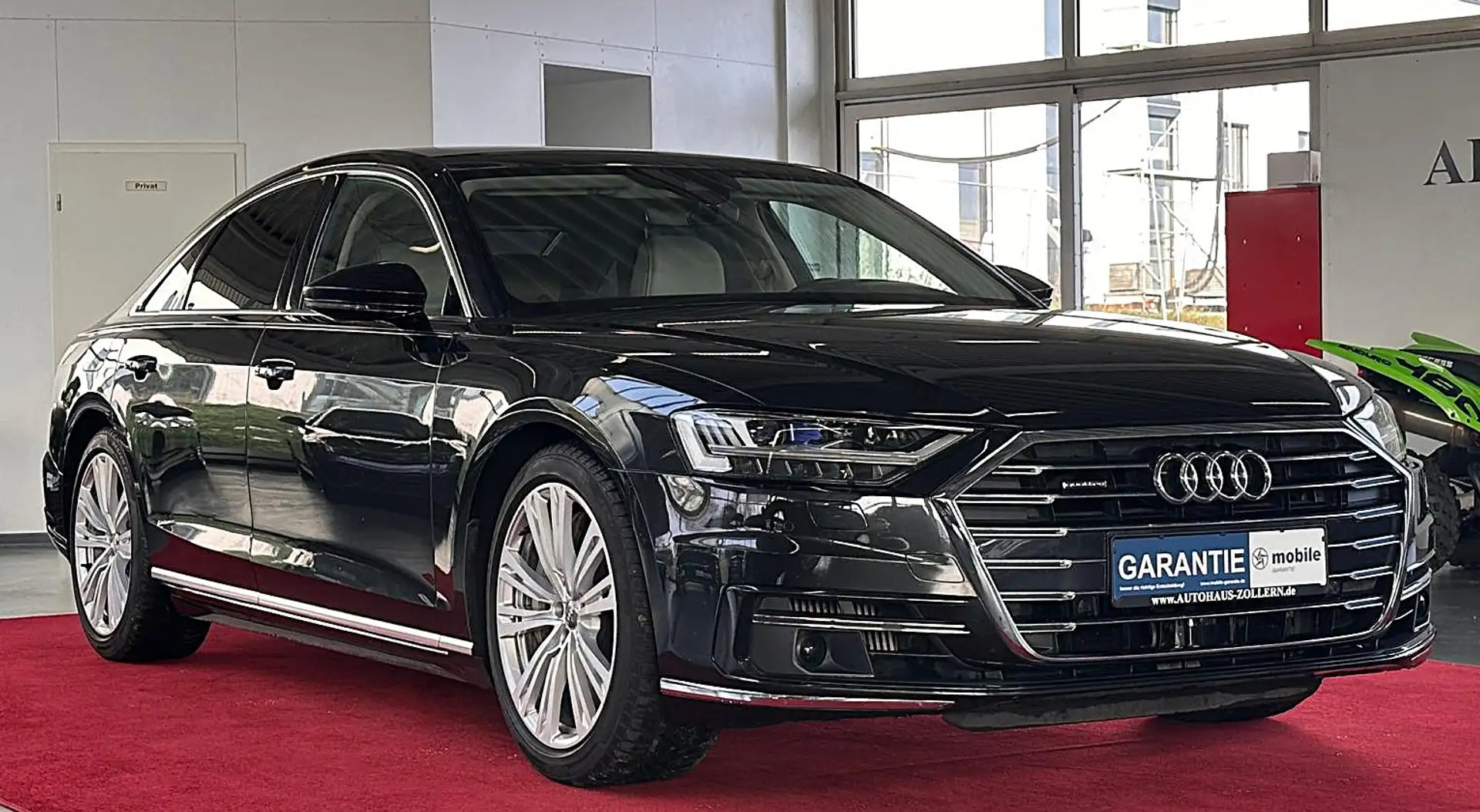Audi A8 60 TDI  360° ACC ALLenk Matrix-LED Air Pano Zwart - 1