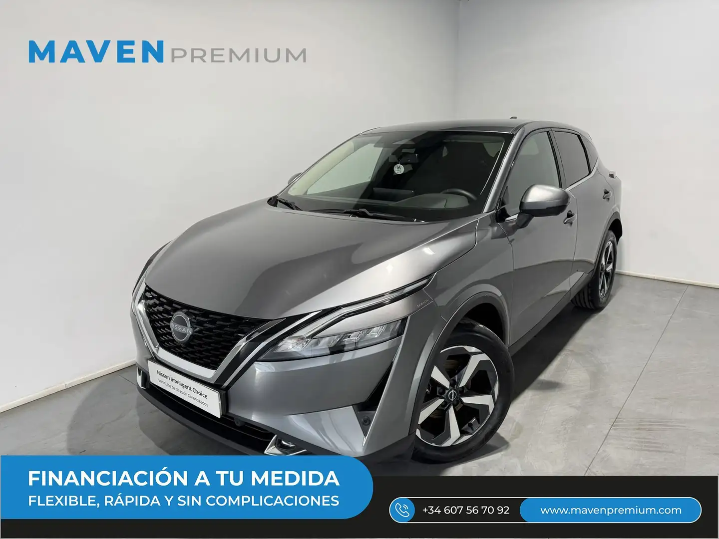 Nissan Qashqai 1.3 DIG-T mHEV 12V N-Connecta 4x2 103kW Gris - 1