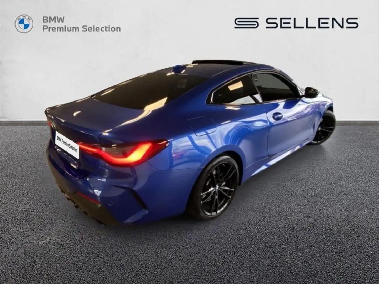 BMW 430 430dA xDrive 286ch M Sport Bleu - 2