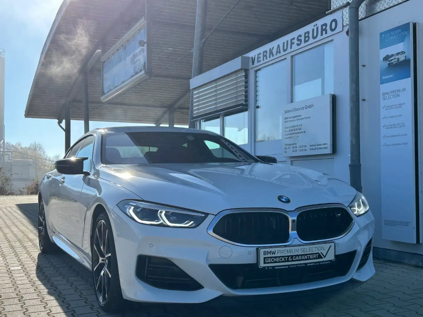 BMW M850 i xD Gran Coupé LASER/ACC 2 JAHRE GARANTIE Weiß - 2