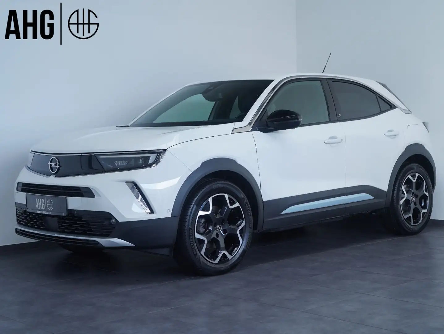 Opel Mokka-E Ultimate INTELLILUX/ACC/NAVI/SOH Weiß - 1