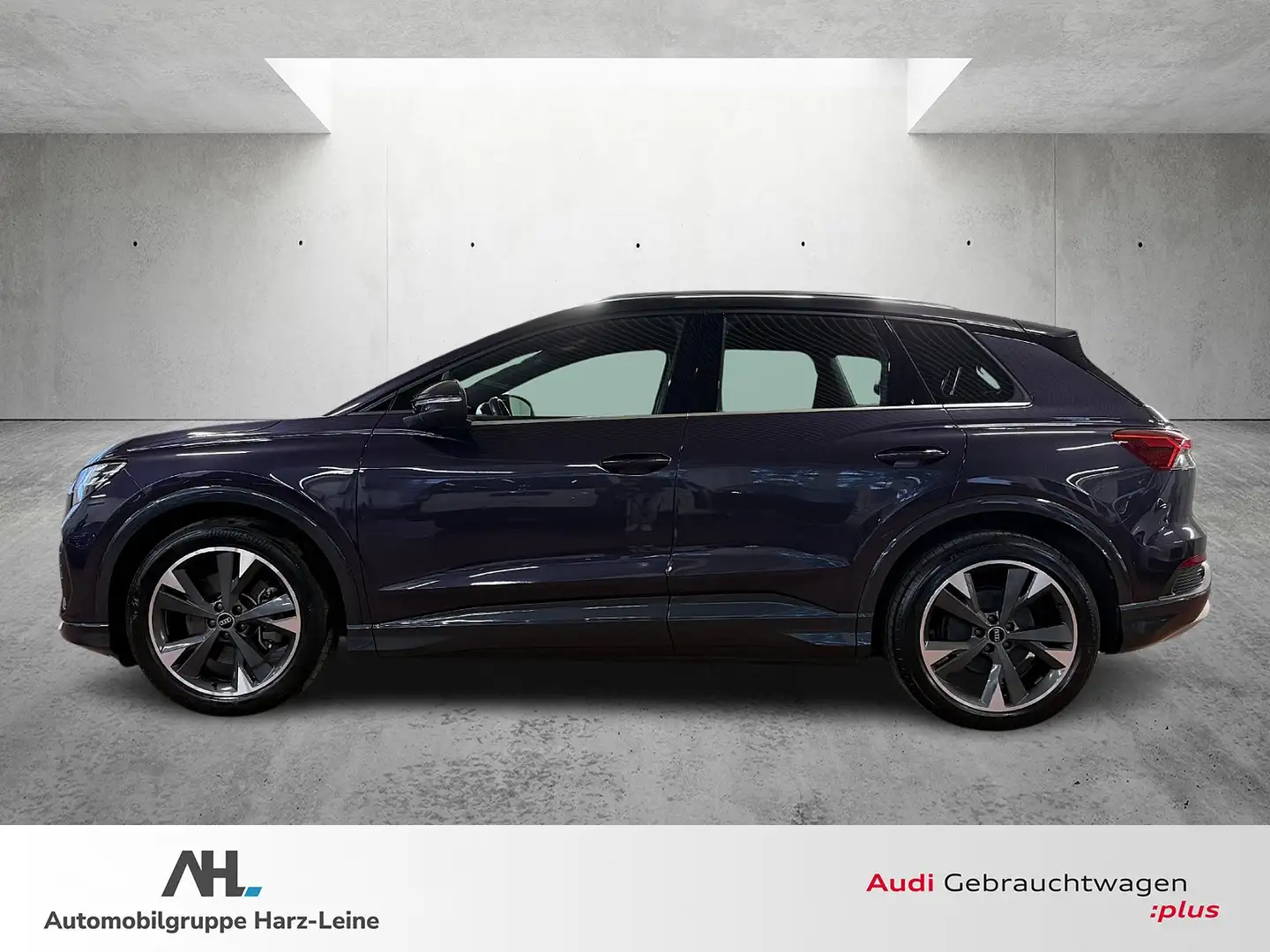 Audi Q4 e-tron 45 quattro S line Matrix Navi AHK VC Side Audi Sou Violett - 2