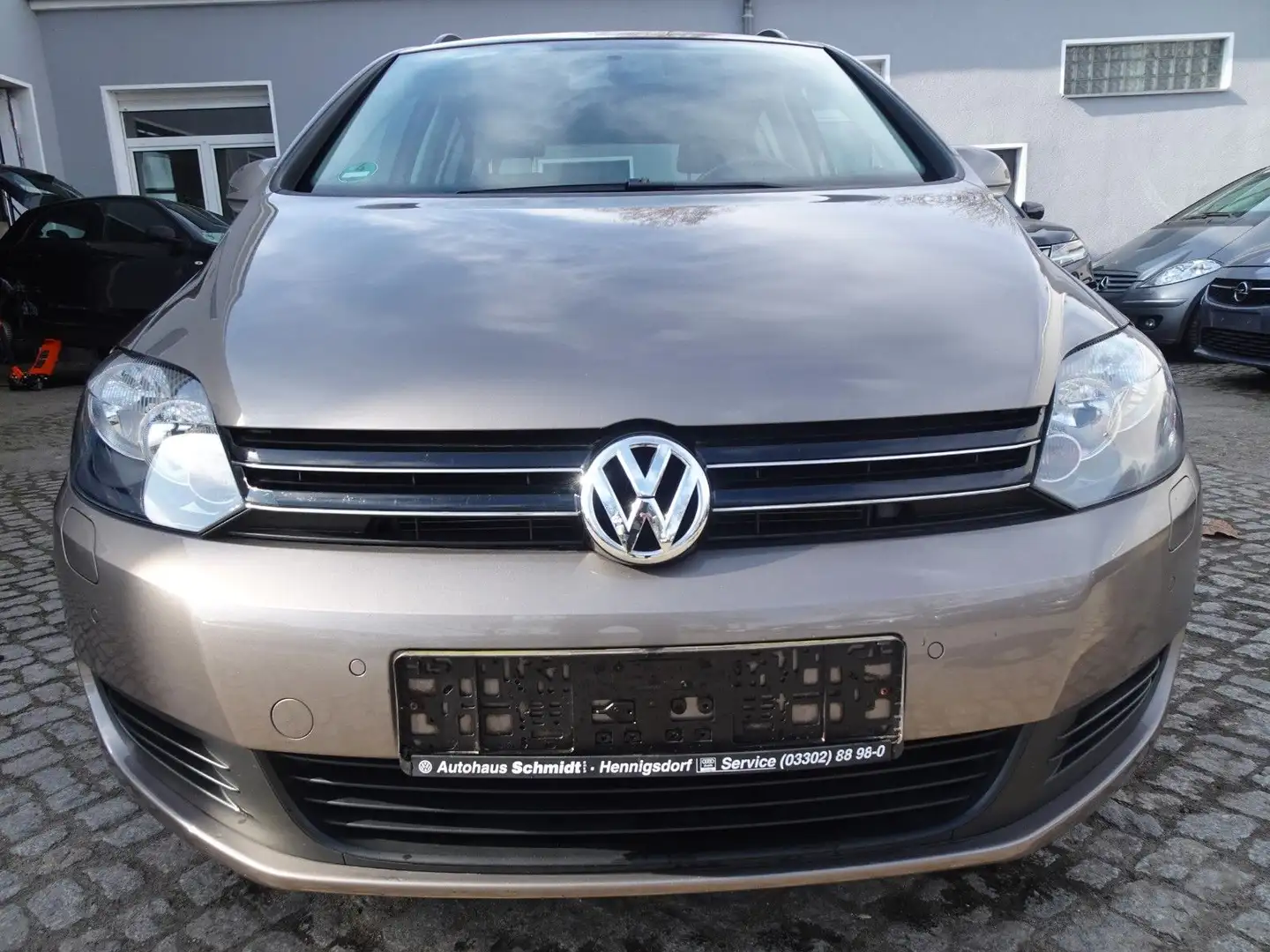Volkswagen Golf Plus VI Comfortline AUT.KLIMA-SHZ-PDC-1HAND Braun - 2