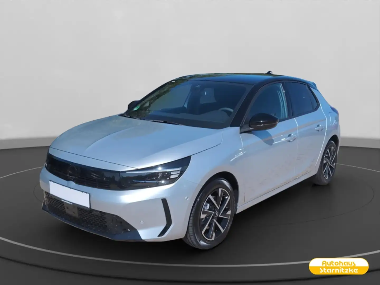 Opel Corsa GS HYBRID 1.2 DI Turbo 74 kW  Automatik +NAVI+LED+ Silber - 1