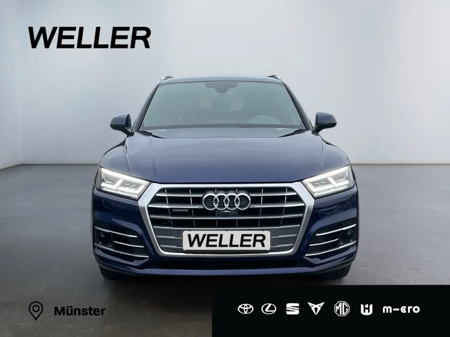 Audi Q5 40 TDI qu. S-Line *LED*ACC*360°*Virtual* Bleu - 2