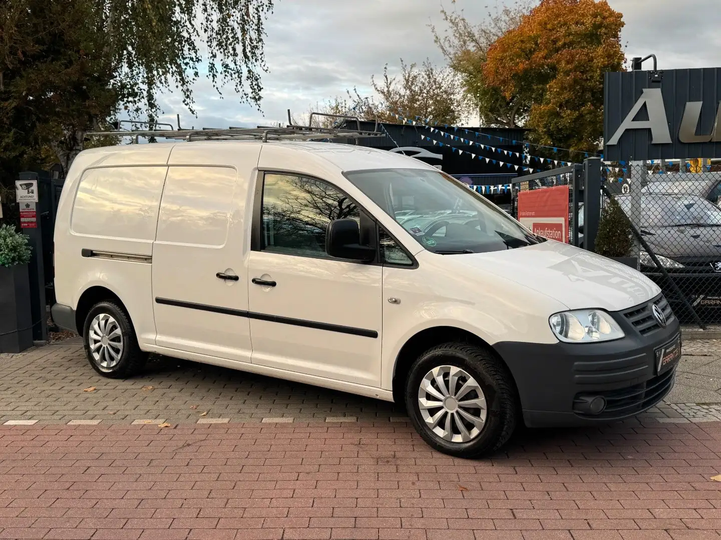Volkswagen Caddy 1.6 Maxi Kasten*Allwetter*ZR NEU*TÜV NEU* Weiß - 1