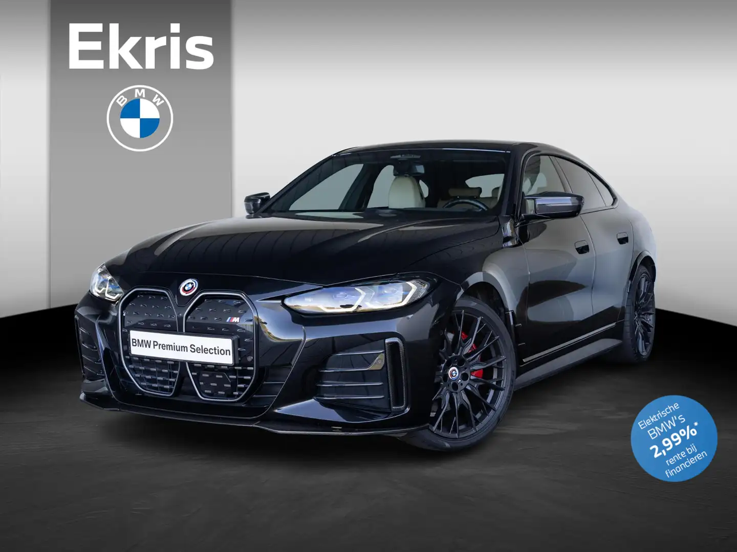 BMW i4 Gran Coupé M50 M-Sportpakket | M-Performance Parts Schwarz - 1