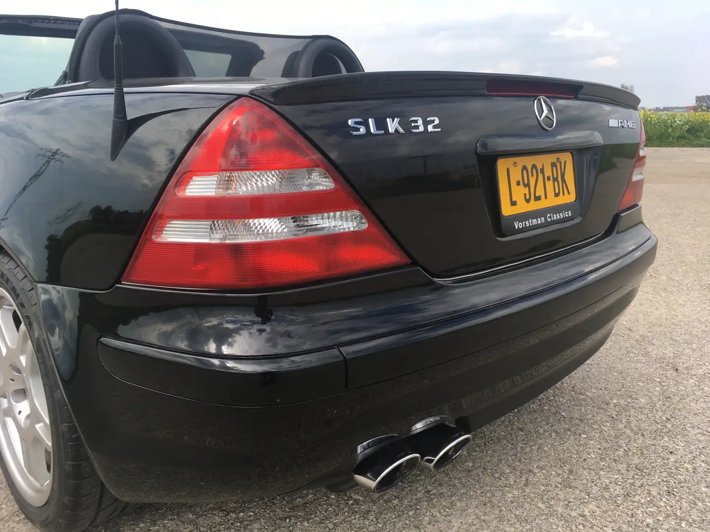 Mercedes-Benz SLK 32 AMG Nette originele AMG, weinig km Schwarz - 1