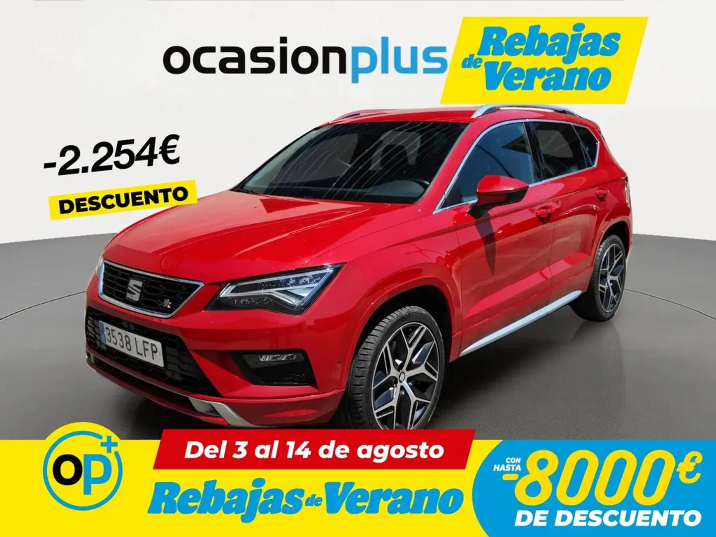 SEAT Ateca 2.0TDI CR S&S FR 150 Rojo - 1
