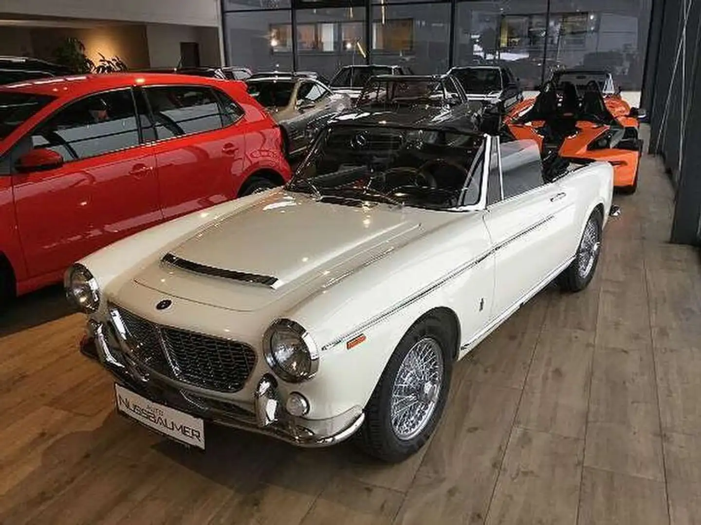 Fiat OSCA Cabriolet Neuwertig Bílá - 1