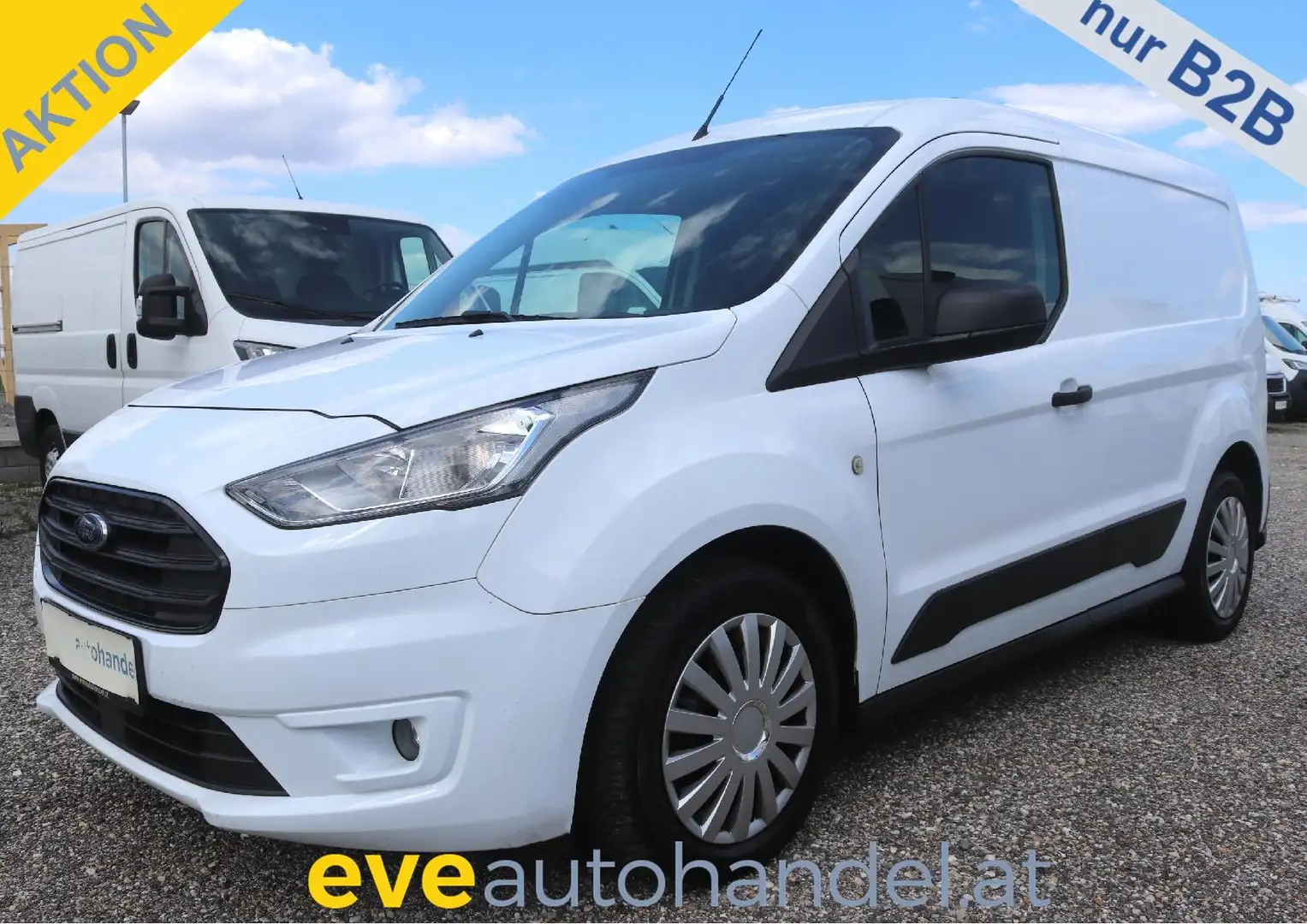Ford Transit Connect L1 Kasten /€ 9.500,- netto/ 3x Sitze KLIMA Weiß - 1