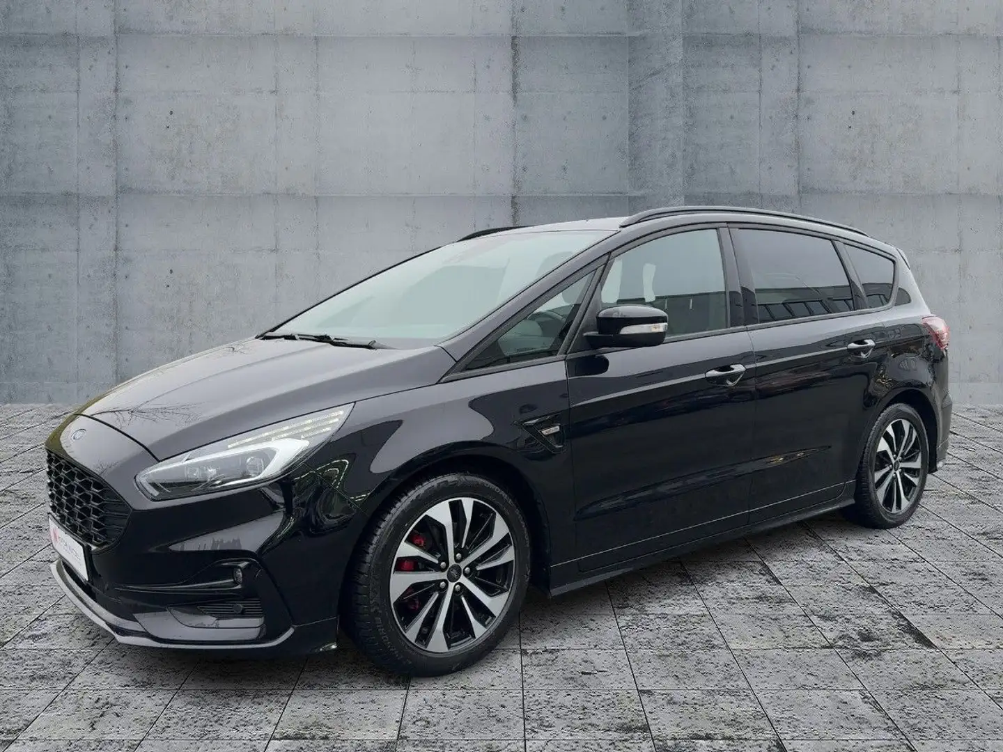 Ford S-Max S-MAX 2.0 EB LED+NAV+SHZ+RFK+GRA+DAB+MFA+SITZE7 Schwarz - 2