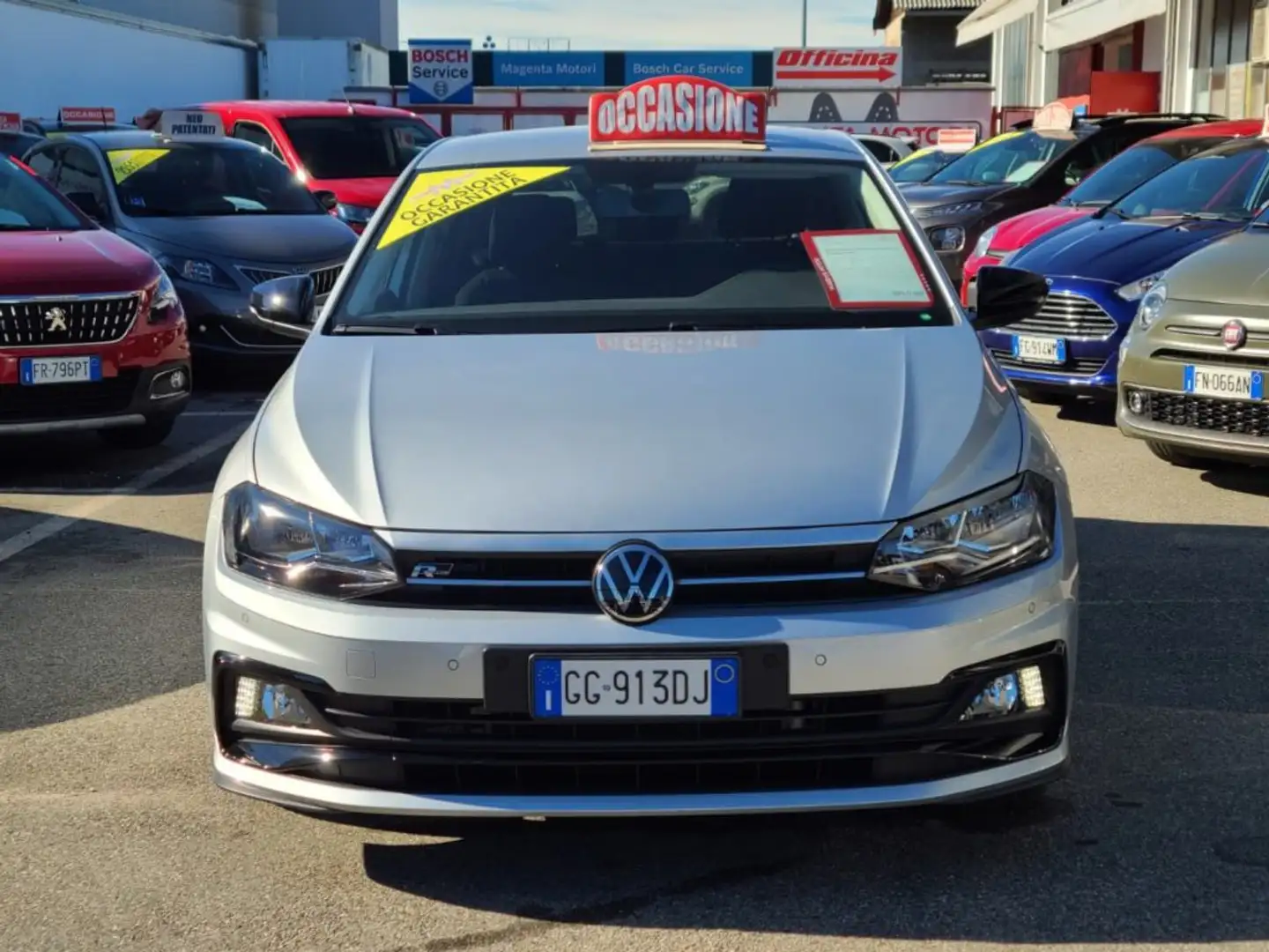 Volkswagen Polo 1.0 TSI 5p. Sport BlueMotion Technology R-LINE Argento - 2