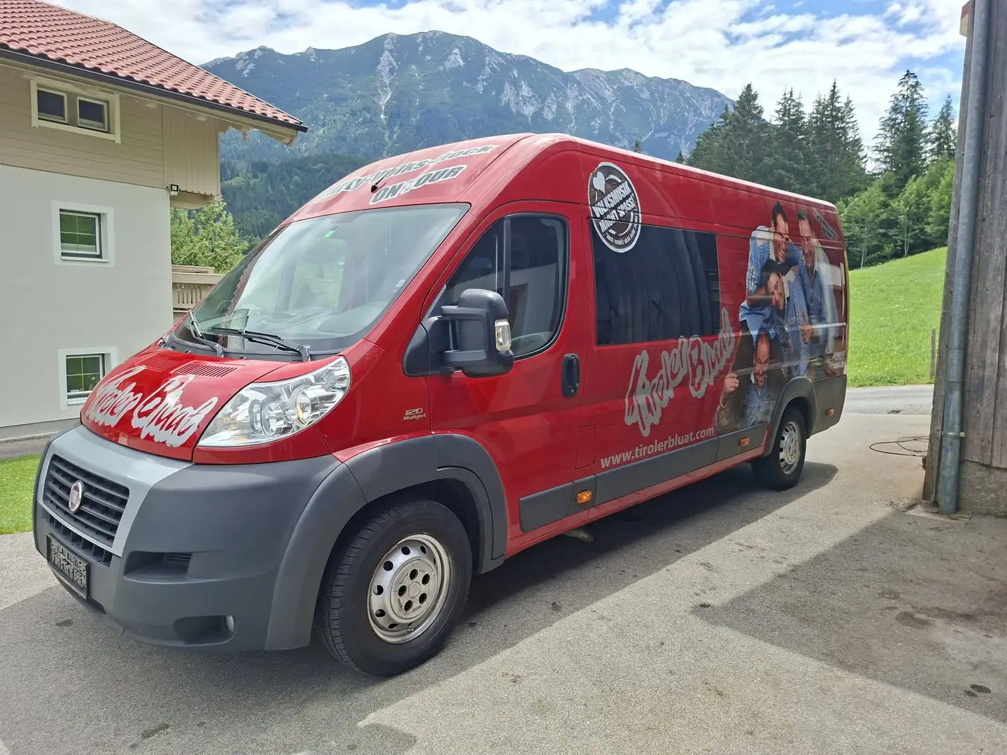 Fiat Ducato Kasten lang/hoch Rot - 2