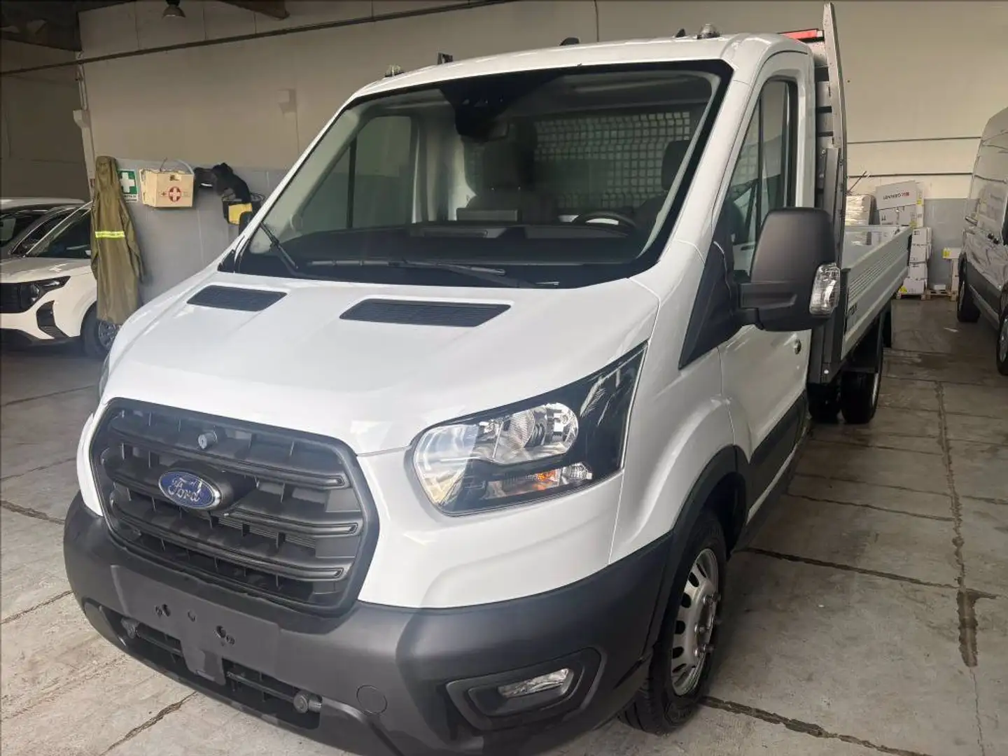 Ford Transit 350 tr.post. 2.0 tdci 130cv trend L3 Scattolini ca Weiß - 2