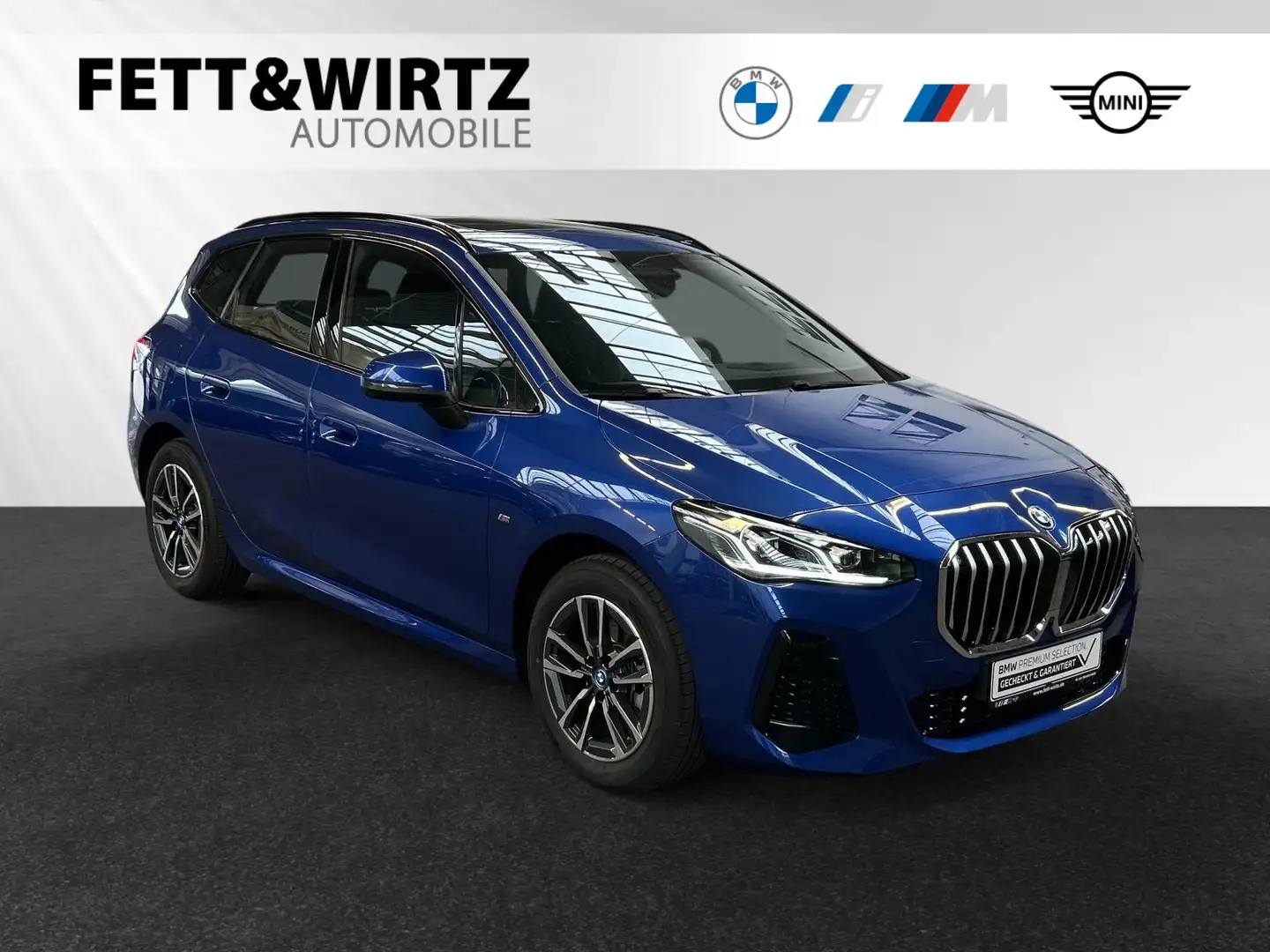 BMW 225 e xDrive Active Tourer M Sport|AHK|Pano|HUD Blau - 1