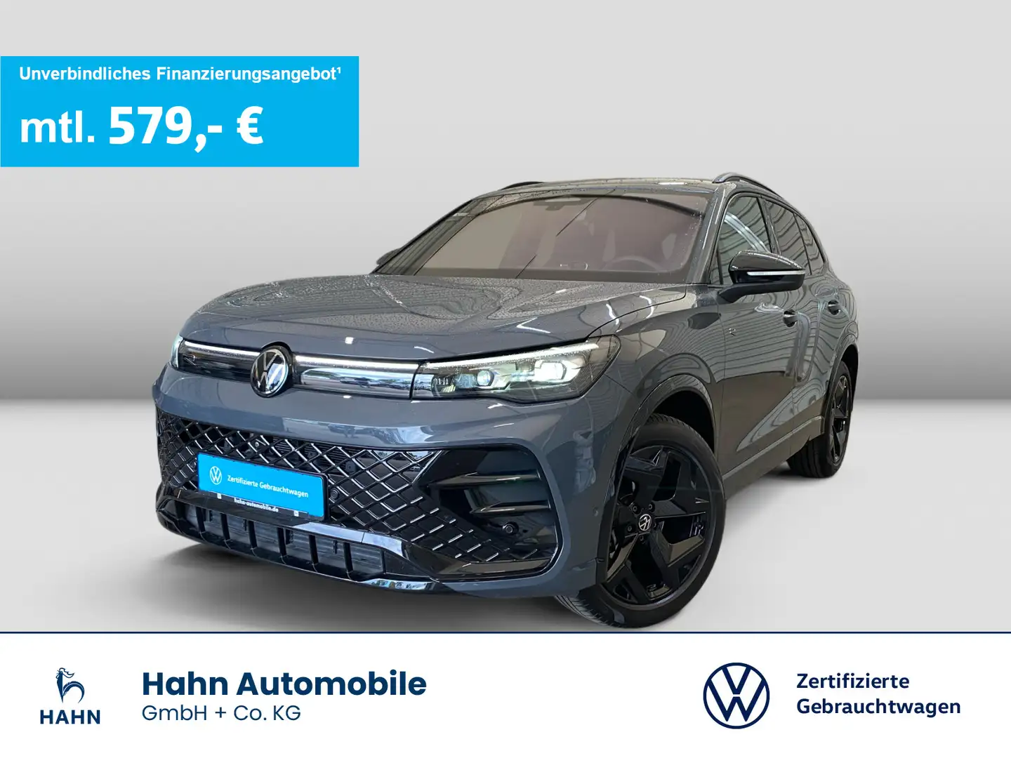 Volkswagen Tiguan 1.5 eTSI DSG R-Line Black Style Standhzg Grau - 1