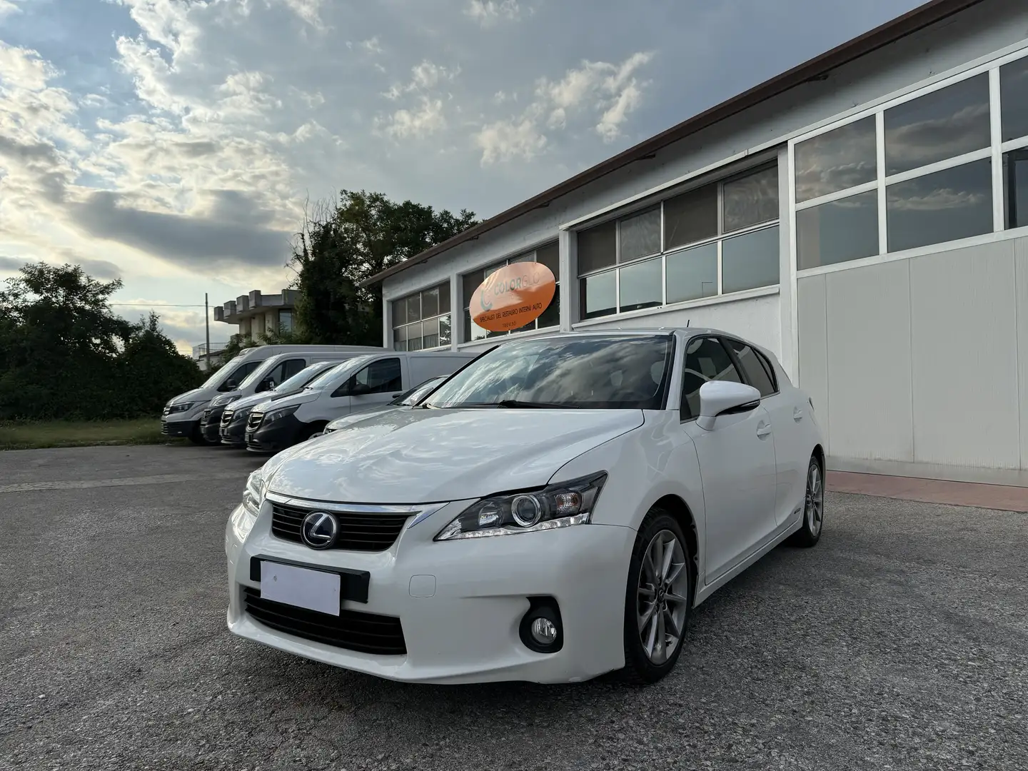 Lexus CT 200h 1.8 Executive cvt NAVI-TELECAMERA-PELLE Bianco - 1