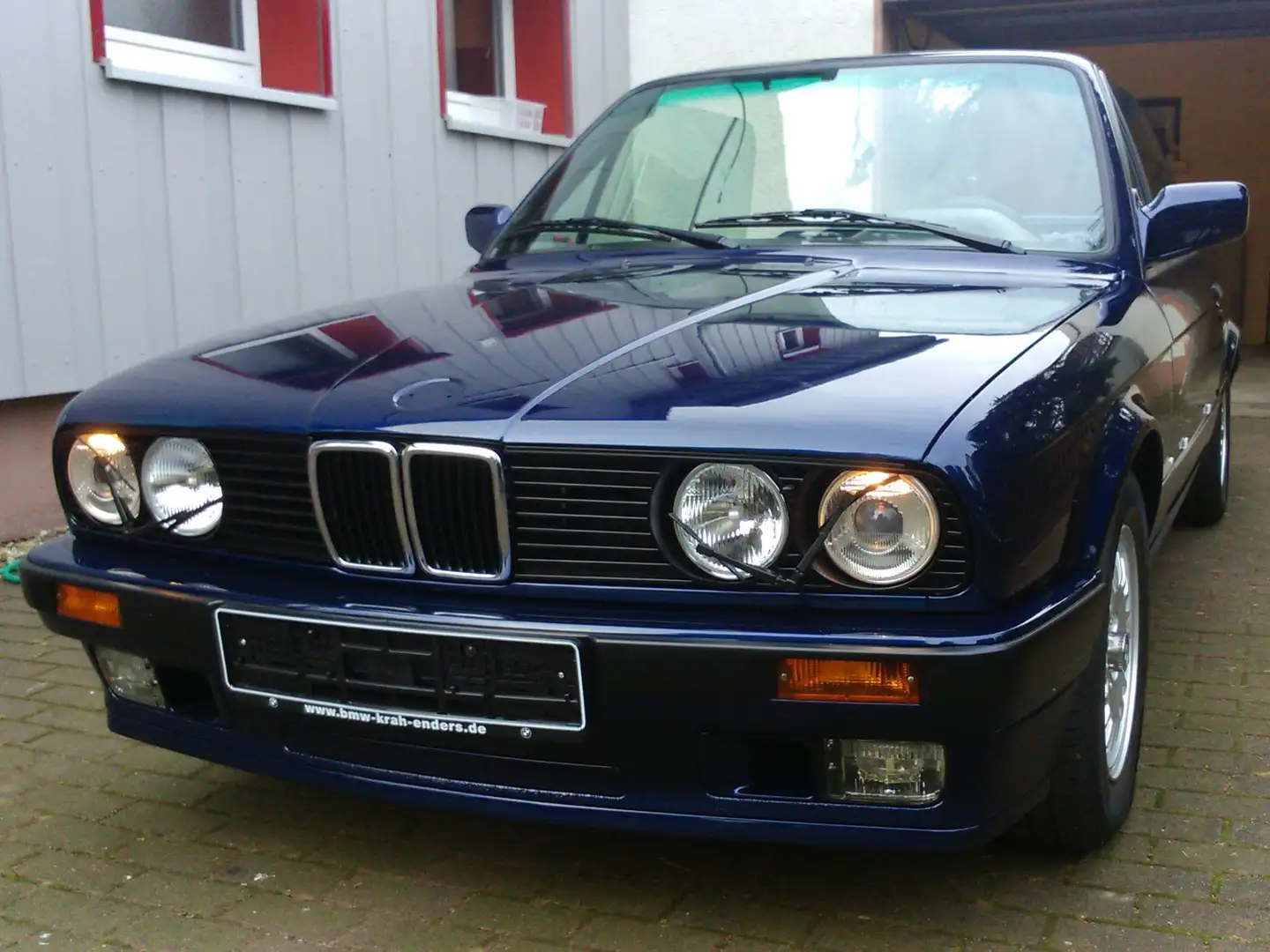 BMW 318 BMW E 30 Cabrio el. Verdeck Leichtmetall Felgen Blauw - 1