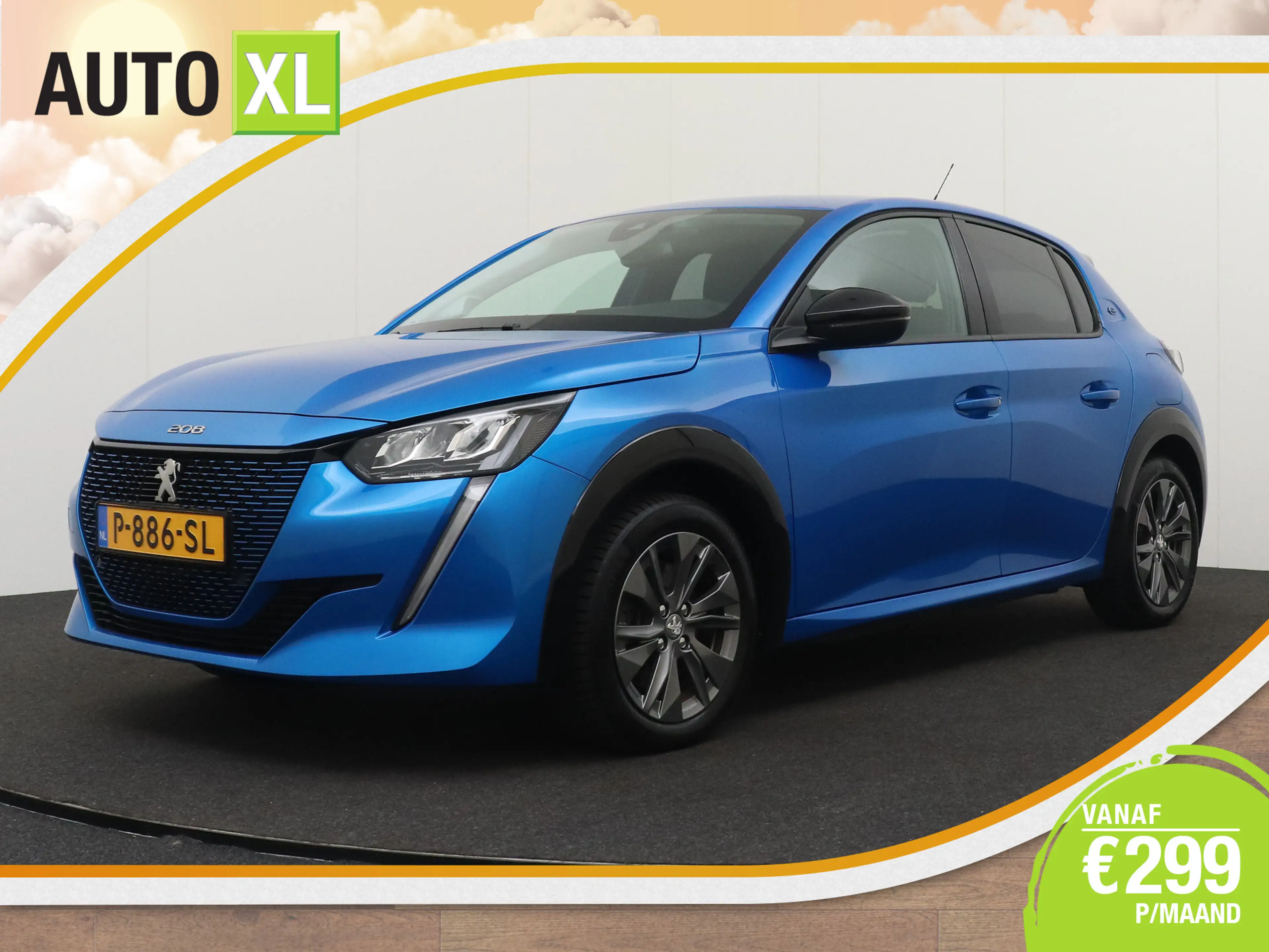 Peugeot e-208 EV Allure 50 kWh (93%SOH) Half-Leder Camera Climat