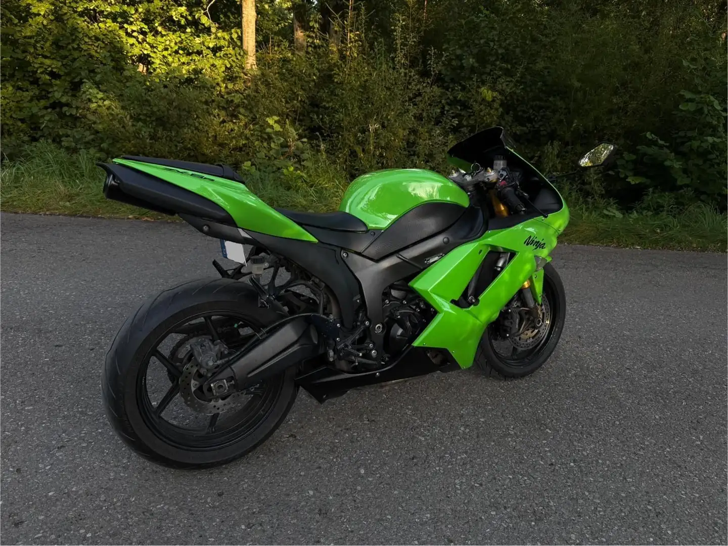 Kawasaki Ninja ZX-6R ZX6-R Verde - 2