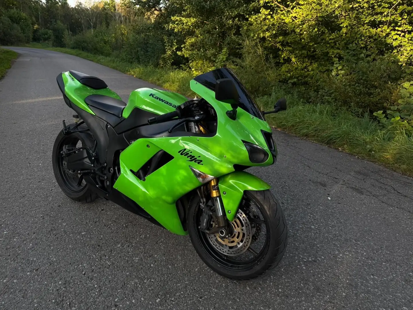 Kawasaki Ninja ZX-6R ZX6-R Verde - 1