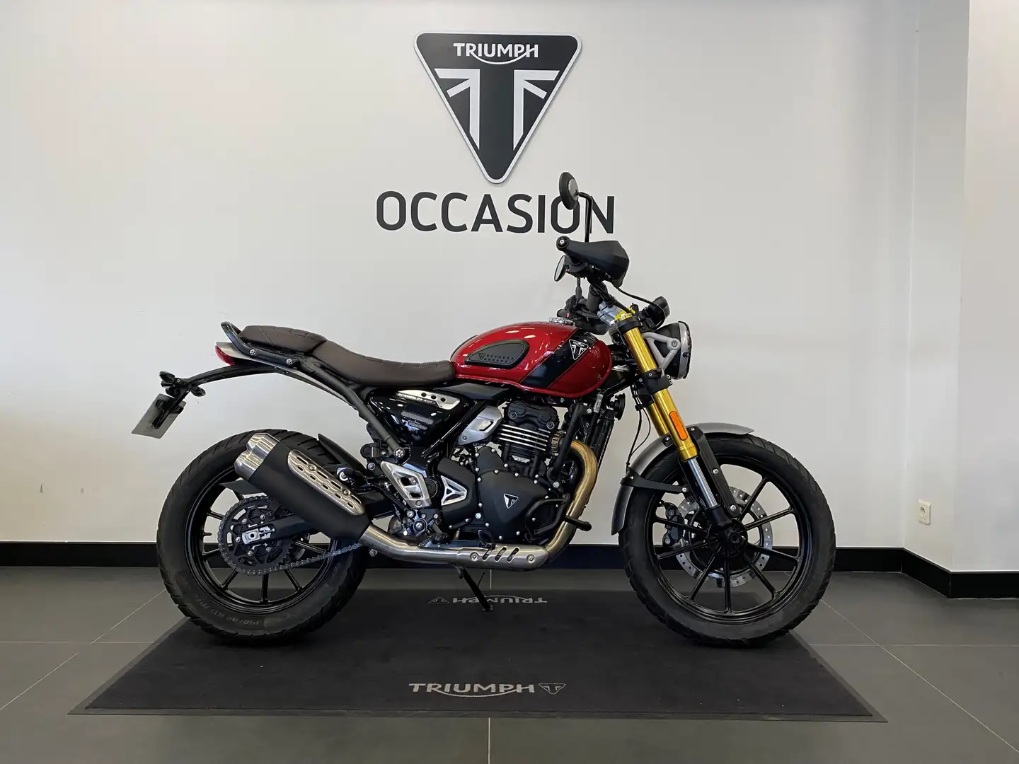 Triumph Scrambler 400 X Piros - 1