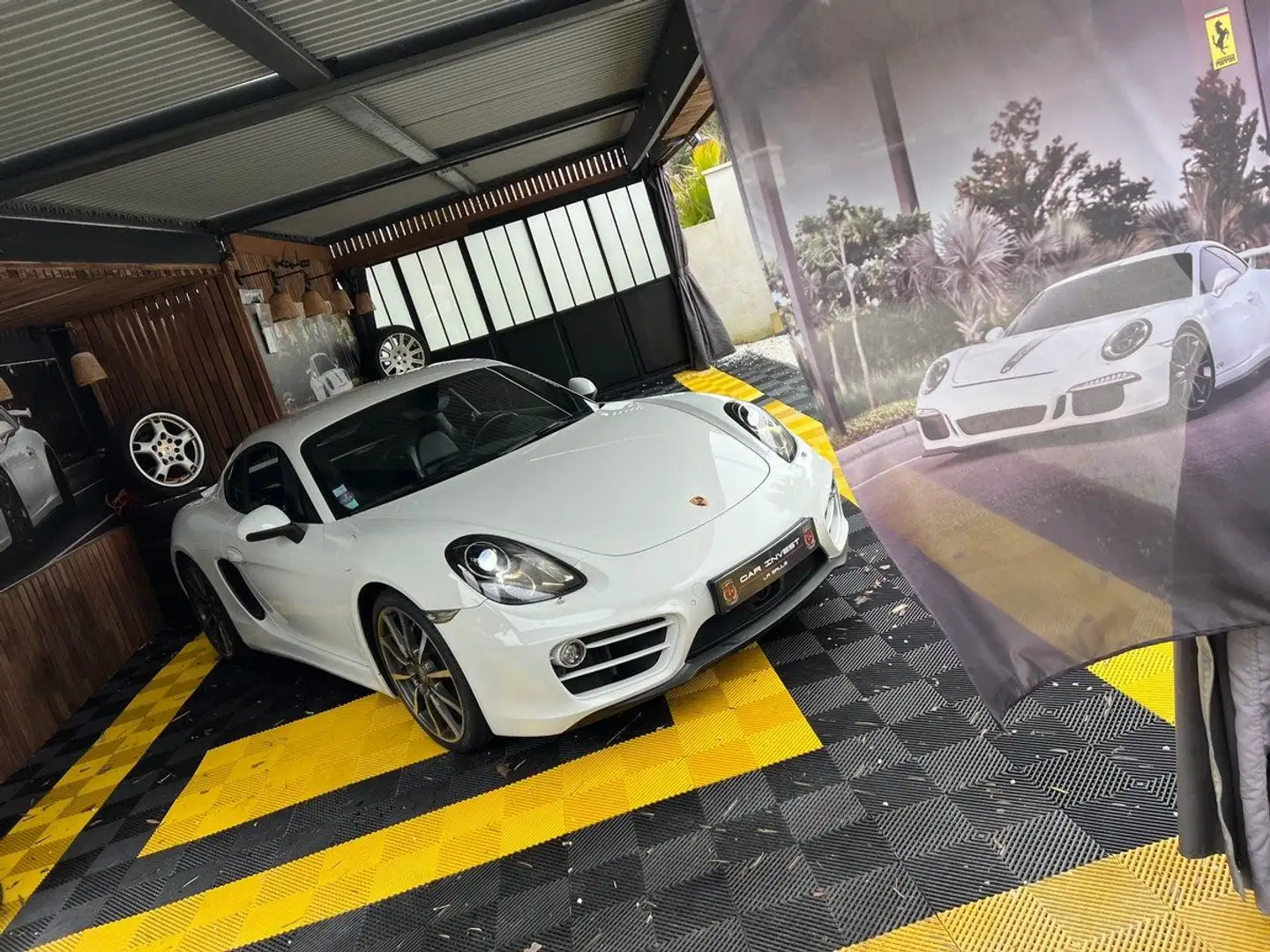 Porsche Cayman 7 981 bt pdk jantes 20. pouces entretien jour White - 1