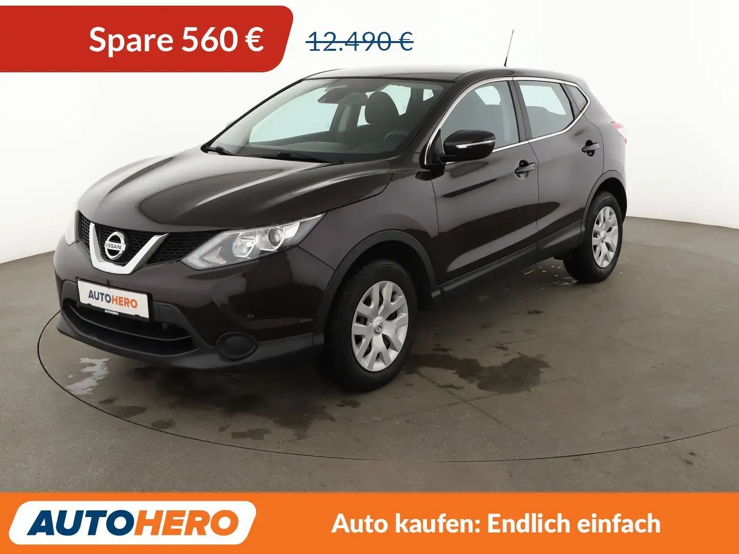 Nissan Qashqai 1.5 Turbodiesel Visia*TEMPO*PDC*AHK*KLIMA* Violett - 1